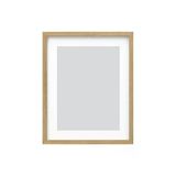 Rödalm Meşe 40X50 Cm Kalın Kenarlı Paspartulu Derinlikli Ahşap Fotoğraf Resim Çerçevesi