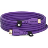 Rode HDMI Kablo 3mt: Mor | Premium HDMI Kablo (3 metre)