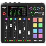 Rode Rodecaster Pro II Siyah Podcast Mikser Yüksek Performanslı 4 Mikrofon Girişi ile