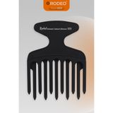 RODEO 033 Afro-Perma Tarak Geniş Dişli , Kıvırcık Kalın Hacimli Saçlar İçin
