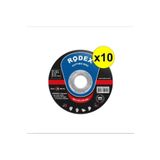 Rodex 10 Adet 115 x 1.0 x 22 Paslanmaz Çelik (Inox) SRM10115N Kesme Taşı