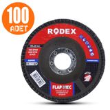 Rodex 115 Mm 60 Kum Flap Disk Zımpara