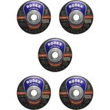 Rodex 115 x 1.0 x 22 Paslanmaz Çelik (Inox) Kesme Taşı 5 Adet - 115x1.0x22