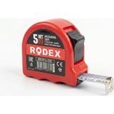 Rodex 5m x 25MM Çift Stoplu Profesyonel Şerit Metre