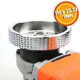 Rodex Ahşap Taşlama Törpüleme Oyma Eğe Diski Ahşap Kesici 115 Mm