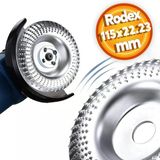 Rodex Ahsap Taslama Torpuleme Oyma Ege Diski Ahsap Kesici Kesme 115 Mm