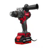 Rodex Akülü Darbeli Matkap 13Mm 0-520/0-1700Rpm 120Nm 2 X Lı-Ion 20V/4.0Ah 2 Vites Kömürsüz Motor