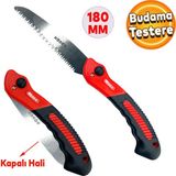 Rodex Budama Testeresi 180 Mm Celik Duz Agac Dal Bag El Testeresi Acilip Kapanir