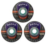 Rodex İnox Metal Kesici Taş Disk 115 X 1 Mm 3 Adet
