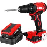 Rodex RDX3365 18V Akülü Matkap Anahtarlı Mandren ile Güçlü Performans ve Taşınabilirlik