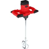 Rodex RDX3922 Boya Çimento ve Sıva Harç Karıştırıcı Makinesi 1800W M14 Uçlu Çift Kulplu - Kırmızı
