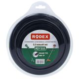 Rodex RDY333 Misina Motorlu Tırpan Kare Misina 3.3 mm 41 Metre Çim Ot Biçme Teli
