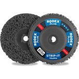 Rodex Rzs115B 115Mm Siyah Metal Parlatma Diski Boya-Pas Kazıma İçin Uzun Ömürlü Çözüm