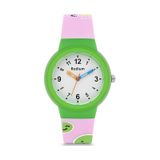 Rodium Analog Çocuk Kol Saati - Pembe Standart Pembe-yeşil