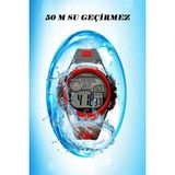 Rodium Çocuk Kol Saati Su Geçirmez 15220 Siyah-Kırmızı - Çok Renkli