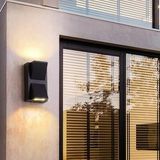 Rodos 7 Watt Modern Duvar LED Aplik 3200K Gün Işığı Çift Yönlü Iç ve Dış Mekan Aplik Ip4