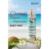 Roen Coconut Body Mist, Vücut Spreyi, Kalıcı ve Etkili Body Mist 200 ml