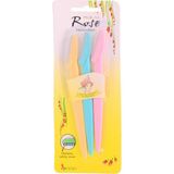 Roesia Rose Cosmetics 3'lü Kaş Usturası Paslanmaz Çelik ile Profesyonel Tıraş Deneyimi Sunar