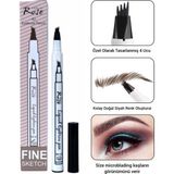 Roesia Rose Cosmetics Kahverengi Fine Sketch Mikroblading Kaş Kalemi - 003