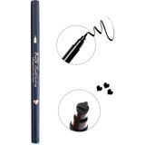 Roesia Rose Cosmetics Kalp Desenli Eyeliner 1 Adet Hassas Uç ile Profesyonel Makyaj İçin