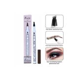 Roesıa Rose Cosmetics Koyu Kahve Rose Microblading Etkili Kalıcı Kaş Kalemi Ucu Tırtıklı