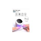 Roesia Rose Cosmetics Protez Tırnak Kalıcı Oje Mini UV-Led 16 Watt 3 LED Oje Kurutucu Hızlı Kuruma Özelliği - Beyaz - Bej - Kahverengi