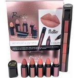 Roesıa Rose Cosmetics Rose 5'li Kalem Model Ruj Seti
