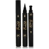 Roesia Rose Cosmetics Rose Çift Uçlu Ay Desenli İnce Eyeliner 1 Adet Suya Dayanıklı Kolay Uygulama