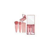 Roesia Rose Cosmetics Rose Kutulu Lüks 5'li Aynalı Fırça Seti Allık Far Fırçası
