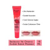Roesıa Rose Cosmetics Rose Nemlendirici, Koruyucu Dudak Maskesi & Soft Lıps Moısturızıng Protectıng