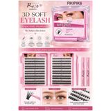 Roesıa Rose Cosmetics Rose Takma Kirpik Seti - Set İçeriği Demet Kirpik, Yapıştırıcı ve Cımbız