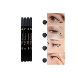 Roesie Rose Cift Tarafli Ay - Yildiz - Kalp Ve Cicek Desenli Kalem Eyeliner 4 Adet