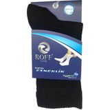 Roff Çorap Kadın Şeker Soket Çorap 25950 - 12 Adet - Siyah - 36 - 39