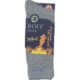Roff Çorap Kışlık Termal Dikişsiz Erkek Çorap - 40 - 44 - Gri