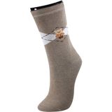 Roff Çorap Roff 26513 Kadın Hopper Bambu Soket Çorap - Standart - Kahverengi
