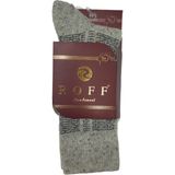 Roff Çorap Yünlü Lambswool Koyun Kılı Kışlık Erkek Çorap 10 Lu Paket 40-44 Numara - 40 - 44 - Gri