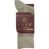 Roff Çorap Yünlü Lambswool Koyun Kılı Kışlık Erkek Çorap 24 Lü Paket - 40 - 44 - Açık Kahverengi