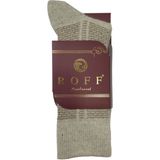 Roff Çorap Yünlü Lambswool Koyun Kılı Kışlık Erkek Çorap 3 Lü Paket 40-44 Numara - 40 - 44 - Açık Kahverengi