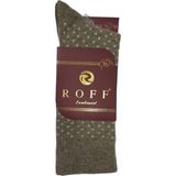 Roff Çorap Yünlü Lambswool Koyun Kılı Kışlık Erkek Çorap 48 Li Paket - 40 - 44 - Kahverengi