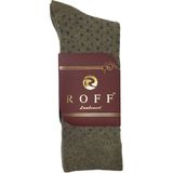 Roff Çorap Yünlü Lambswool Koyun Kılı Kışlık Erkek Çorap 9 Lu Paket - 40 - 44 - Kahverengi