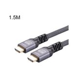Rogfer Hdmı 2.0 Erkek - Hdmı 2.0 Erkek 4k Ultra-hd Örgülü Adaptör Kablosu, Kablo Uzunluğu: 1.5m Gri