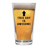 Rogue River Tactical This Guy Is Awesome Komik Bira Bardağı İçecek Bardağı Bira Bardağı 16 Oz Pub Şaka Hediye Erkekler İçin Komik Şaka Onun Koca Babalar Günü