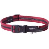Rogz Airtech Klasik Köpek Tasması X-Large - Kaya Kırmızısı