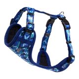 Rogz Fashion Tuig Amphibian Köpek Göğüs Tasması Blue Medium 42x55 Cm