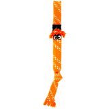 Rogz SC03-D Scrubz Medium Diş Temizleyici Köpek Oyuncağı Diş Temizleyici, M, Turuncu
