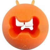 Rogz Toyz Fred Traktatiebal Çiğneme Topu Turuncu 6.4 cm Diş Bakım Köpek Oyuncağı
