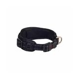 Rogz Utility Gevoerde Halsband Siyah 2x30-42 cm Dolgulu Köpek Boyun Tasması