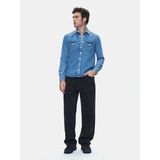 Rohan Dar Kesim Jean Gömlek - XL - Karışık