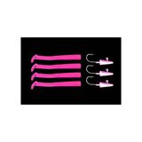 Roichil Candy Soft Bait 10 cm 10 gr 5 Pcs CN06 - Silikon Balık Yemi - Koyu Pembe