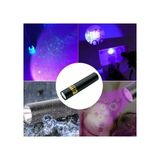 Roichil Cep Boy USB ile Şarj Olan Oje Kurutucu Para Kontol LED Uv Mor Işık El Feneri